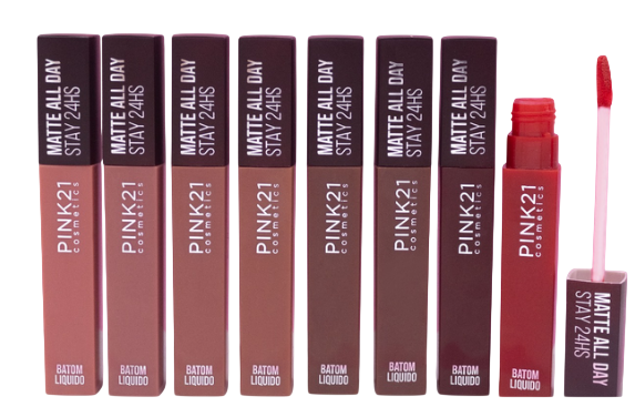 BATOM LÍQUIDO - STAY ALL DAY / PINK 21