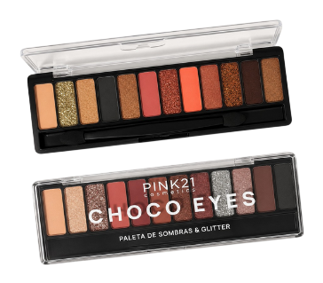 PALETAS DE SOMBRAS & GLITTER / PINK 21
