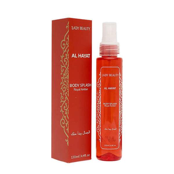 BODY SPLASH - ROYAL AMBER / LADY BEAUTY