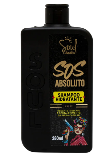 SHAMPOO HIDRATANTE SOS ABSOLUTO / SOUL COSMÉTICOS