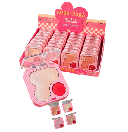 BLUSH + ILUMINADOR - BB5161 / BOBBI RARA