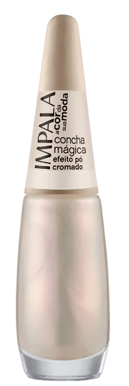 ESMALTE EFEITO PÓ CROMADO - CONCHA MÁGICA / IMPALA