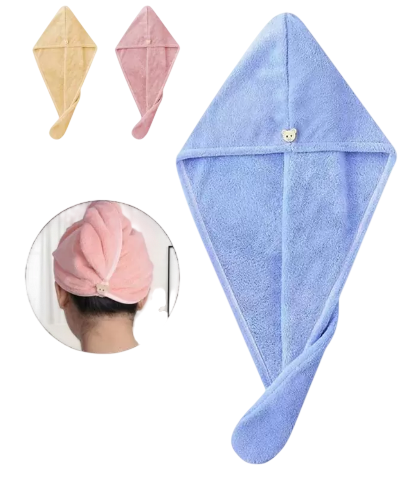TOALHA PARA CABELOS