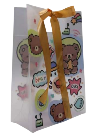 SACOLA DE PRESENTE- 35X24X10CM- / GDR2103