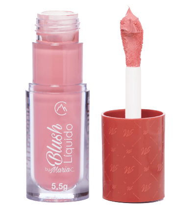 BLUSH LÍQUIDO BY MARIA C - COR: BATIDA DE MORANGO / CATHARINE HILL
