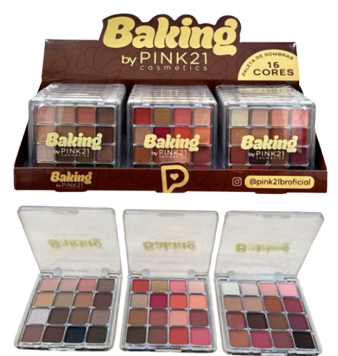 PALETA DE SOMBRAS -BAKING CS6818 /PINK 21