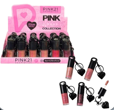 LIP GLOSS -CS6952 PINK SHOCK /PINK 21