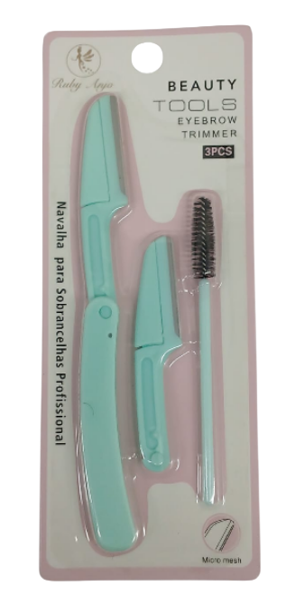 NAVALHA PARA SOBRANCELHAS- RA-555-6 / RUBY ANJO