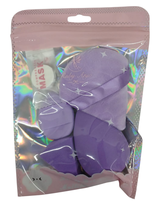 KIT DE ESPONJA DE MAQUIAGEM -RA-759 / RUBY ANJO