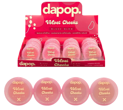 BLUSH GLOW- VELVET CHEEKS / DAPOP