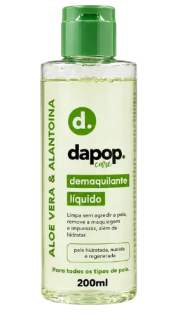 ÁGUA MICELAR- ALOE VERA E ALANTOÍNA / DAPOP