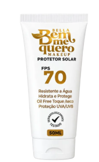 PROTETOR SOLAR - FPS 70 / BELLA BEM ME QUERO MAKEUP
