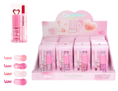 LIP GLOSS BRILHO LABIAL -CF1129 /COCOFLEUR