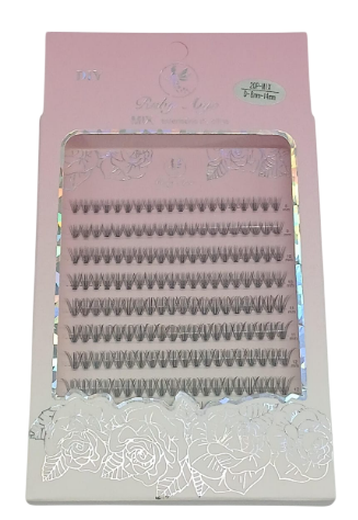 CÍLIOS POSTIÇOS DE EXTENSÕES/-RA-785-10 / RUBY ANJO