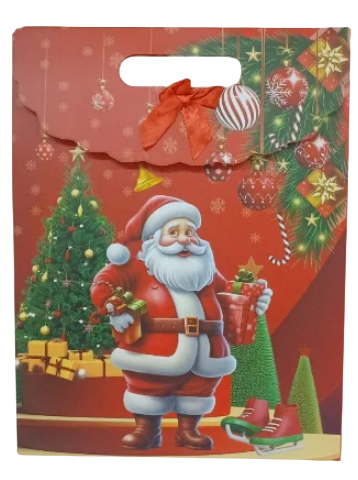 SACOLA DE PRESENTE DE NATAL 24X11X31CM -LC8428 / CHINA