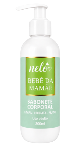 SABONETE CORPORAL PROTEÍNAS DO LEITE - BEBÊ DA MAMÃE / NELÔ