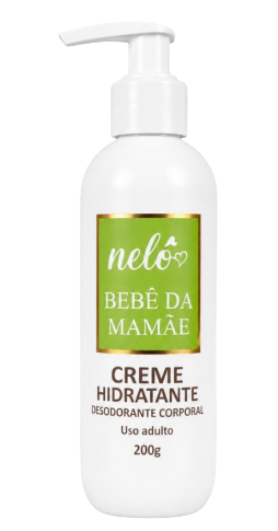 CREME HIDRATANTE DESODORANTE CORPORAL - BEBÊ DA MAMÃE / NELÔ