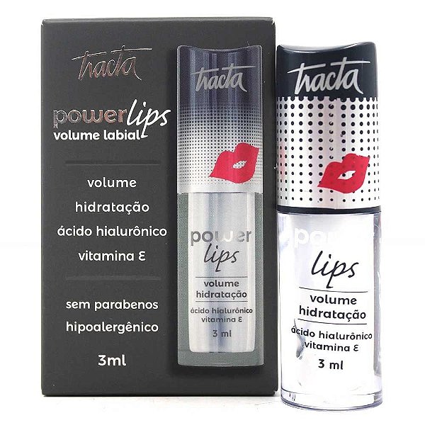 POWER LIPS VOLUME LABIAL - INCOLOR / TRACTA