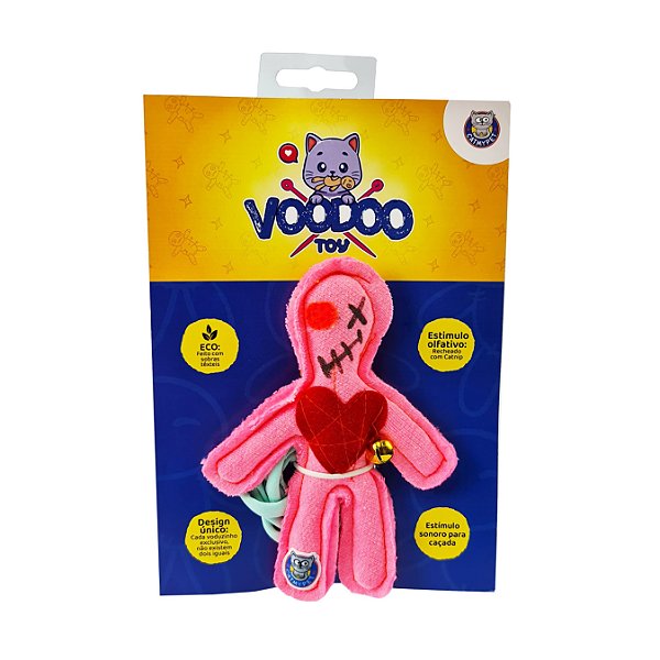 Voodoo Toy CatMyPet - Brinquedo com Catnip para Gatos