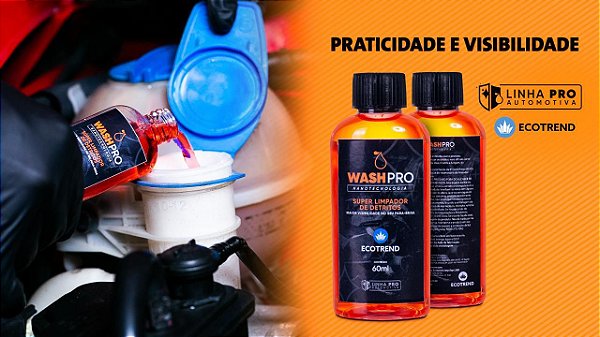 WashPRO - Super Limpador de para-brisa com nanoteconlogia americana