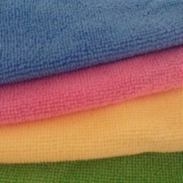 Toalha de Microfibra Detailer para Acabamento 40cm x 40cm de Alta Qualidade importada  300 gramas - (4 unidades)