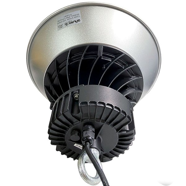 Luminária LED Industrial Galpão High Bay 120W Luz Branca 5700K Bivolt