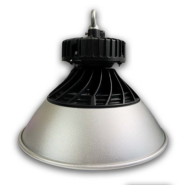 Luminária LED Industrial Galpão High Bay 120W Luz Branca 5700K Bivolt IP65