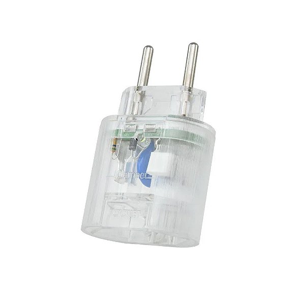 DPS iClamper Pocket 2 Pinos 10A Protetor Energia Clamper contra Raios e Surtos sem Aterramento