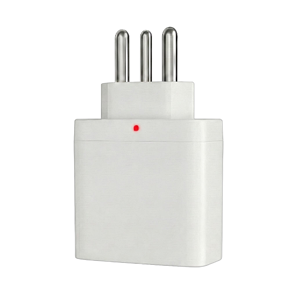 Protetor de Surto e Raio DPS Tomada 3 Pinos 20A Bivolt - Para Airfryer, Forno e Lava e Seca - Branco