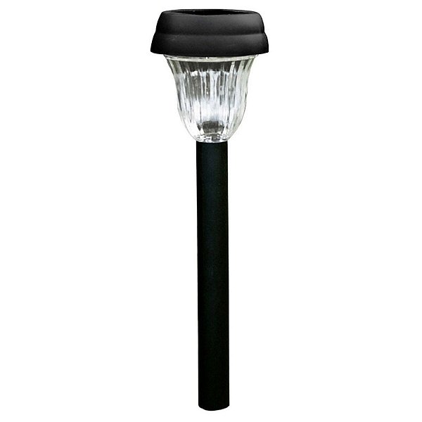 Luminária Solar de Jardim Poste Balizador ABS LED Branco Frio 6000K |  PopSpot - Luzes Decorativas para Casa & Jardim | PopSpot.com.br