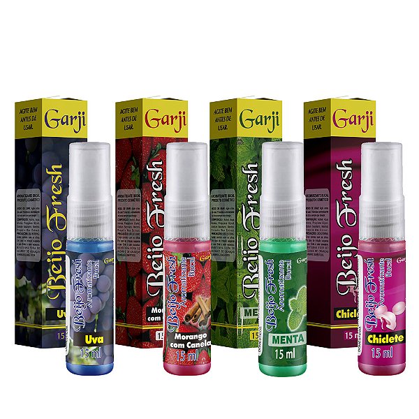 Beijo Fresh Spray para Beijar Muito Sabor 15ml