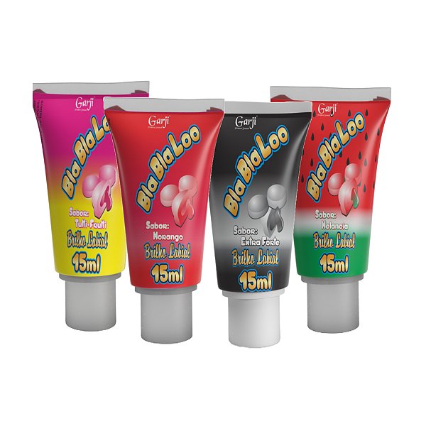 Gél para oral ou Beijar Muuuuitoo BlaBlaLoo Brilho Labial Beijável 15Ml