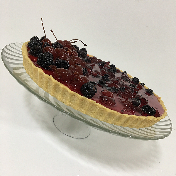 Cheesecake de frutas vermelhas inteira