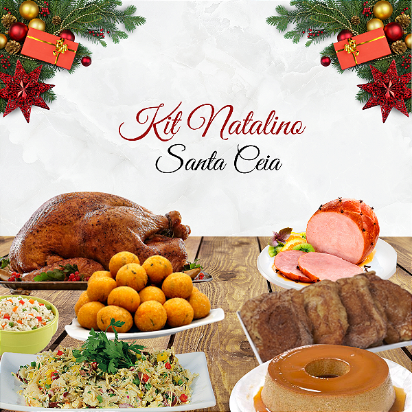 Kit Natalino - Santa Ceia