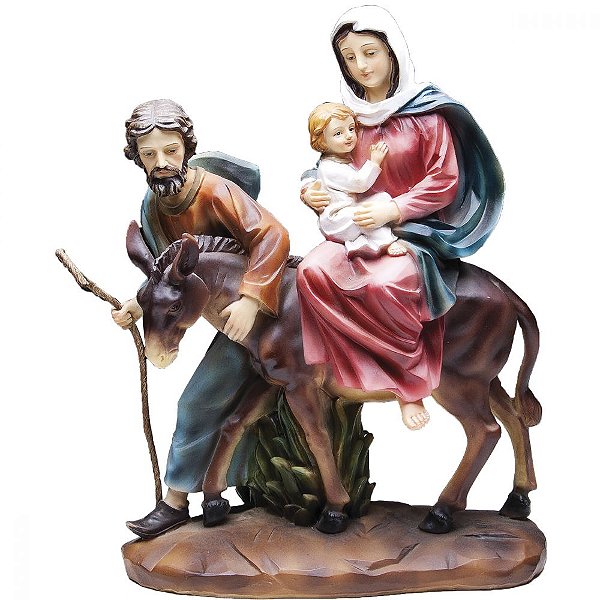 Nossa Senhora do Desterro com Menino Jesus no Colo 30 CM