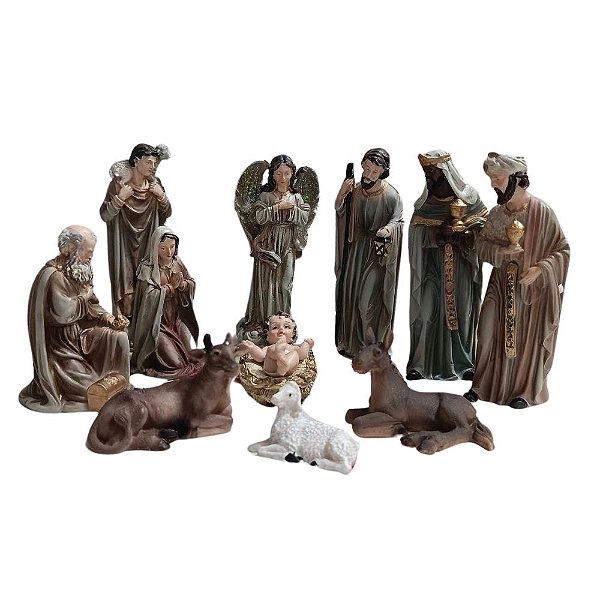 Presépio 11 Peças 12 CM - Rustic Green