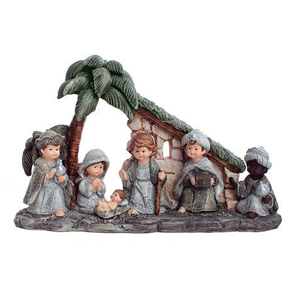 Presépio Sagrada Família 28 CM Infantil