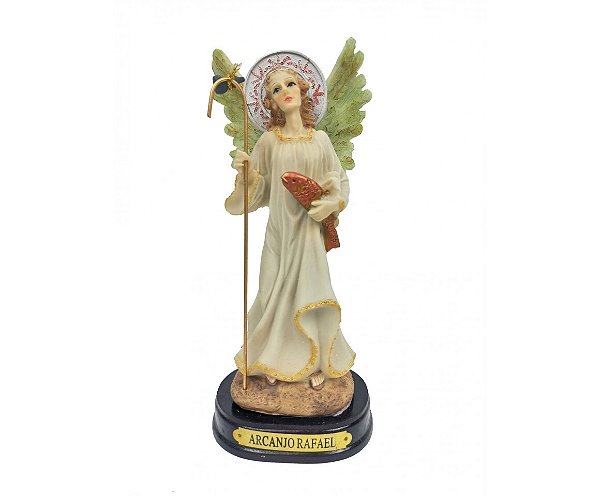 São Rafael Arcanjo 22 CM com Luz