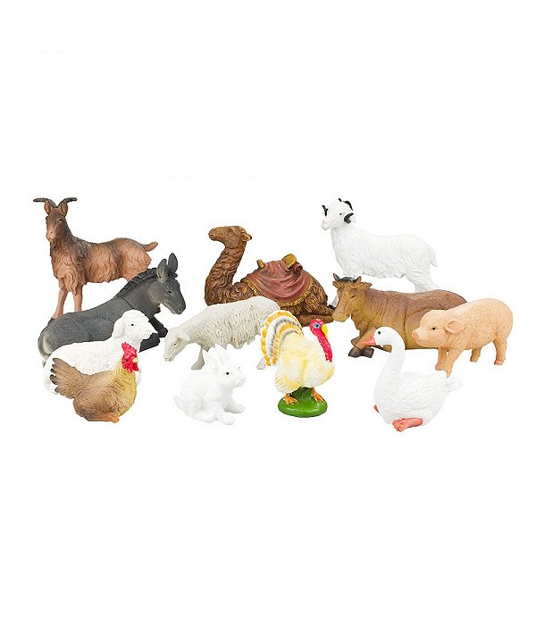 Presépio Animais 12 Peças 18 CM
