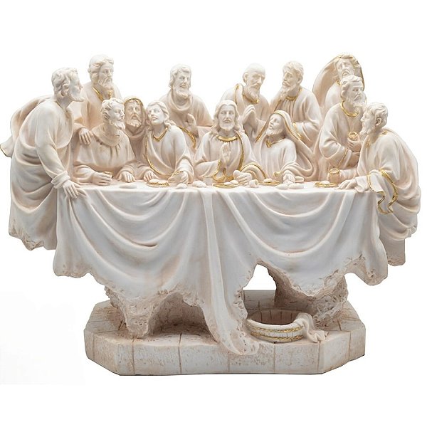 Santa Ceia 34x26 - Marfim