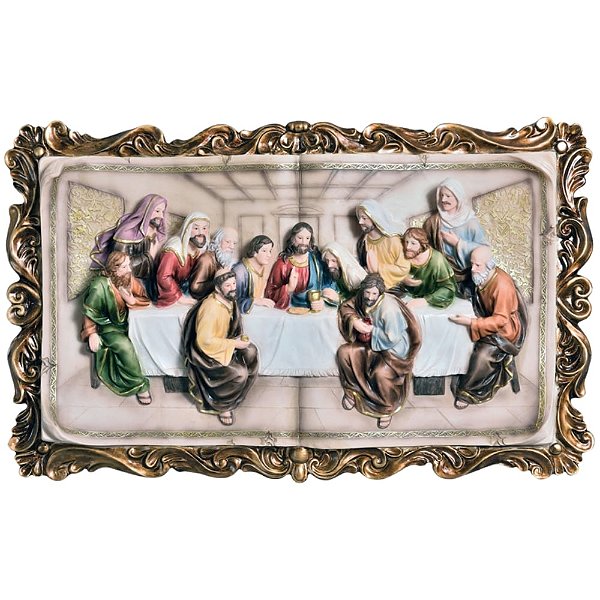 Quadro Santa Ceia 50x29