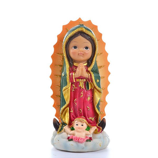 Nossa Senhora de Guadalupe 10 cm - Infantil