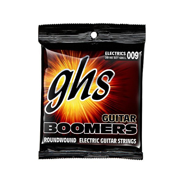 ENCORDOAMENTO DE GUITARRA 6 CORDAS GHS .09 .046 GBCL ROUNDWOUND