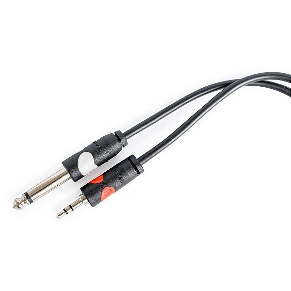 Cabo Audio Santo Angelo CA28 P2 Stereo x P10 Mono 2m Linha SA2X