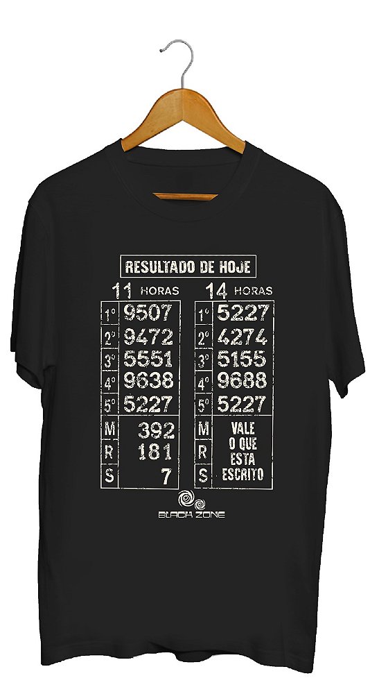 T-SHIRT JOGO DO BICHO