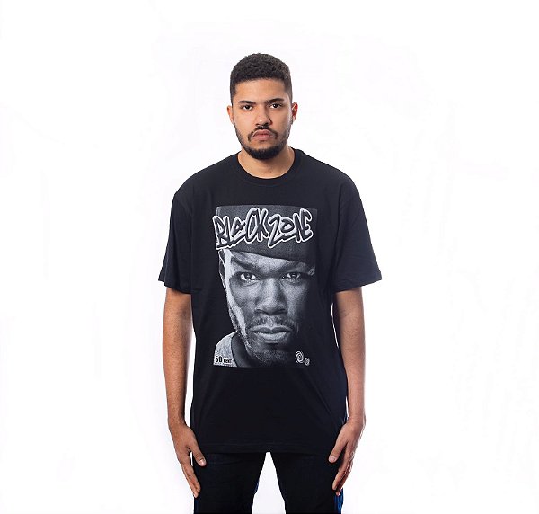 T-Shirt 50 Cent - Black Zone | T-Shirt StreetWear | Camisa