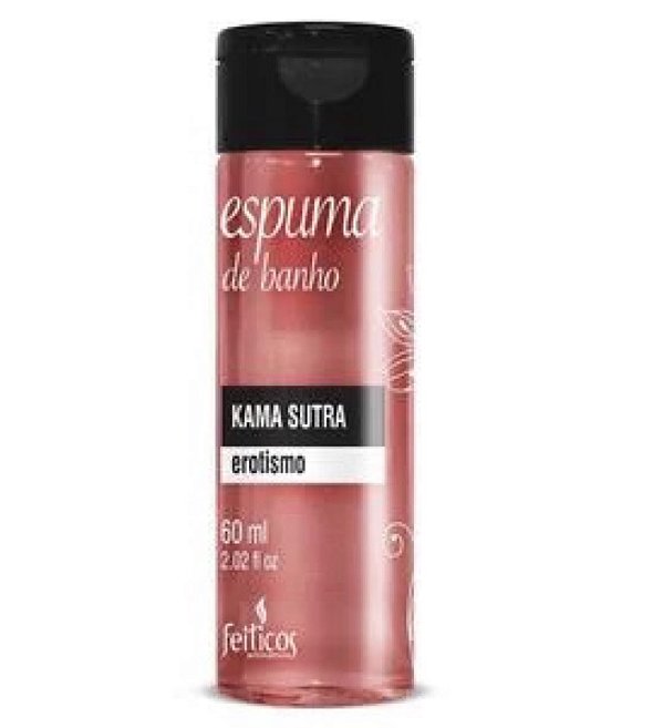 Espuma de Banho Kama Sutra 60ml - Feitiços Aromáticos