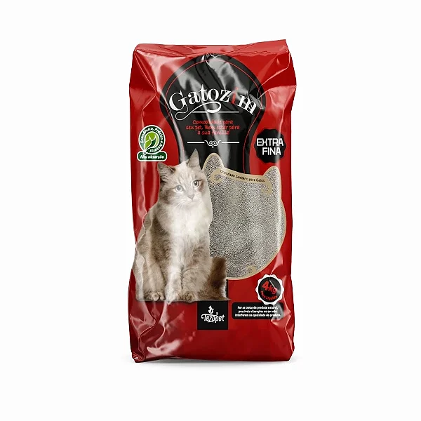 Granulado Sanitário para Gatos Gatozim 4kg (Extra fina)