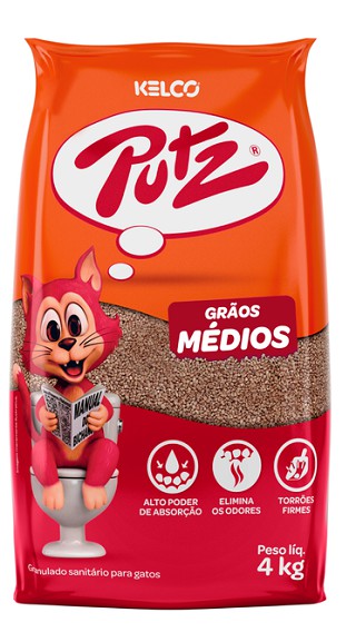 Granulado Sanitário Putz 4 kg