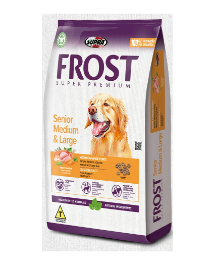 Ração Frost Cães Sênior Medium & Large